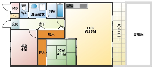 【間取り】 | ウッドファイブ2