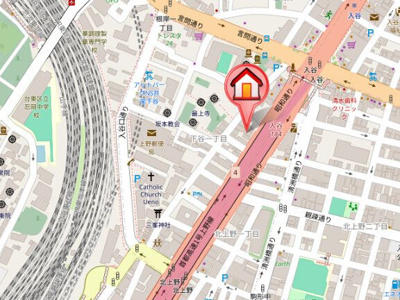 【地図】 | ライトテラス上野