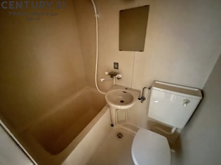 ハイツ清水の浴室