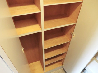 メルベールマウンテンヴィレッジの収納