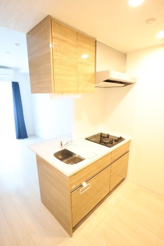 大阪市都島区片町１丁目の賃貸マンションのキッチン