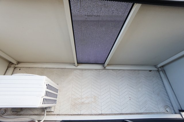 ソフィア西谷A棟のバルコニー