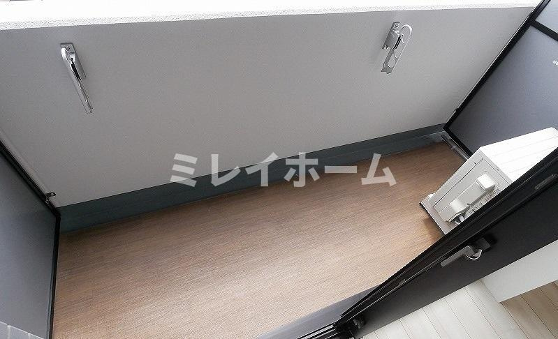 ラフィスタ下丸子のバルコニー