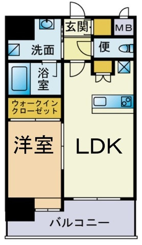 レガーロ千早の間取り