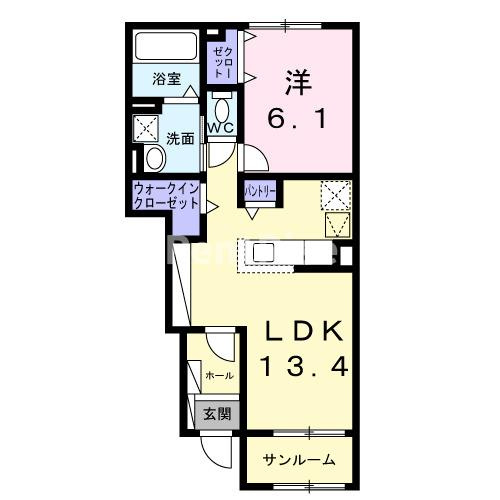 グランメゾン　ネスト８８の間取り|間取図