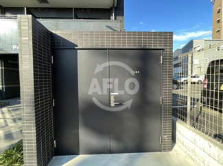 【その他共用部分】 | プレデコート北田辺 | プレデコート北田辺　ゴミ置き場