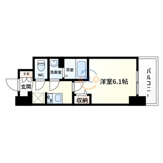 【間取り】 | スプランディッド天王寺DUE | スプランディッド天王寺DUE　開放感のある間取り
