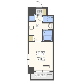 【間取り】 | レジデンス大阪城前 | レジデンス大阪城前　間取り