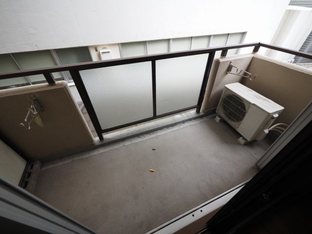 ハイツキンリュウのバルコニー