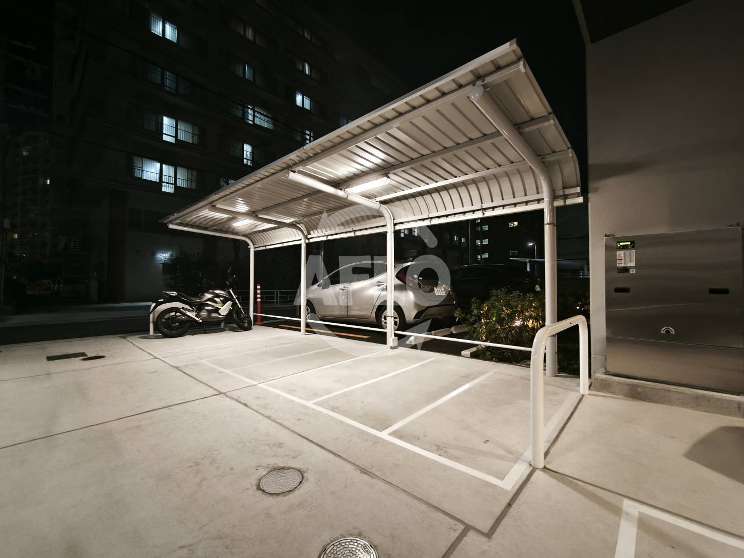 アリビオ大阪港のその他|アリビオ大阪港　バイク置き場