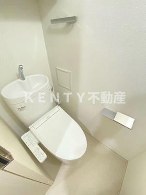 【トイレ】 | リテラス蒲田 | 落ち着いたトイレです