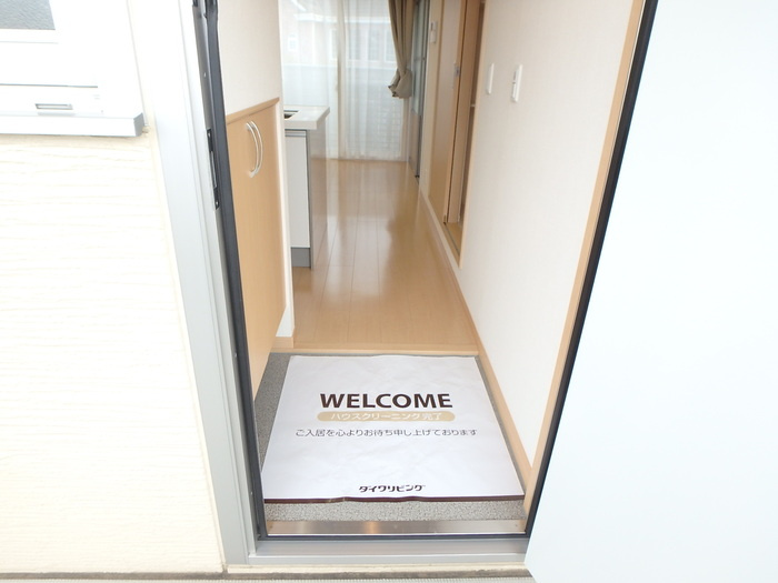 ウェストコートの玄関