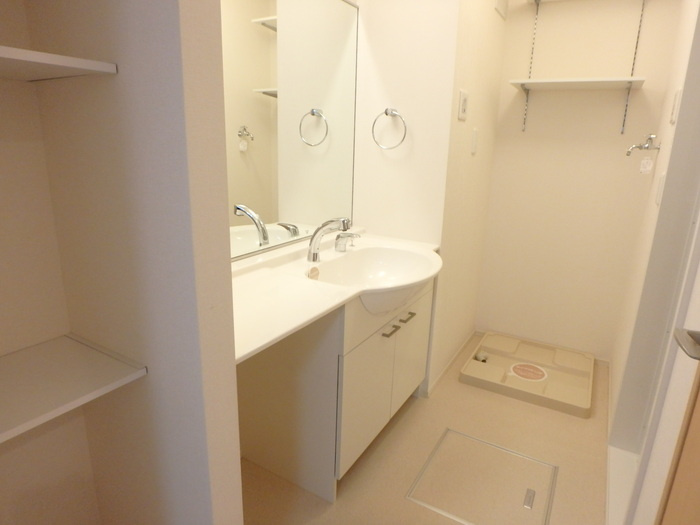 ウェストコートの洗面所