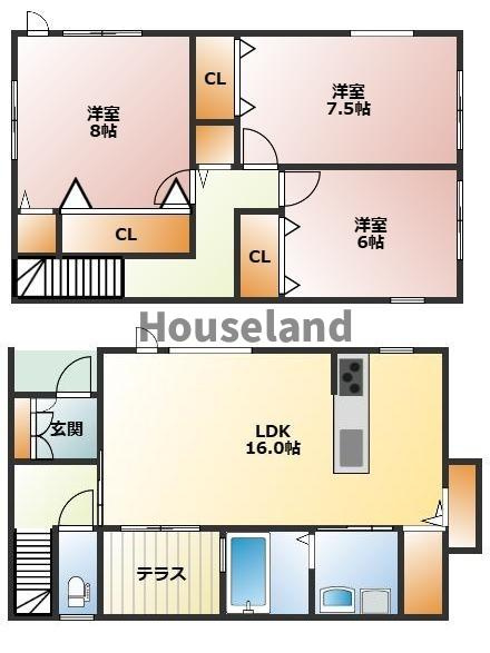 エリザベートの間取り