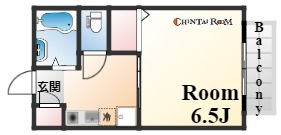 コージネス摩耶B棟の間取り
