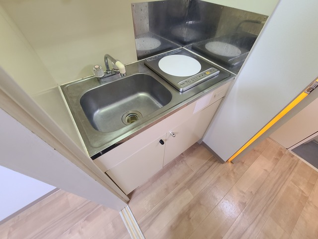 【キッチン】 | 一口IHコンロのキッチンです