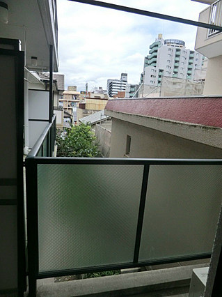 神仙閣マンションのバルコニー