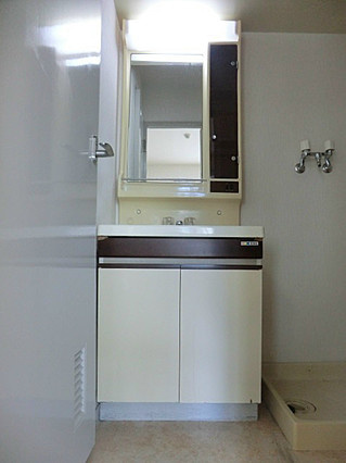 神仙閣マンションの洗面所