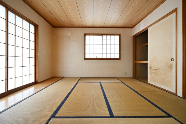 【和室】 | 太田市緑町　中古住宅 | 和室は居室としてはもちろんお子様の遊び場としてもピッタリです♪