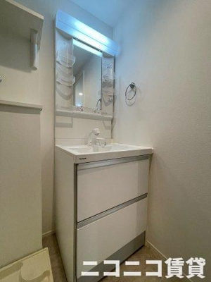 【独立洗面台】 | アジュール小岩 | 別号室イメージの為、現状を優先致します。