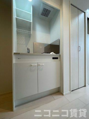 【キッチン】 | アジュール小岩 | 別号室イメージの為、現状を優先致します。