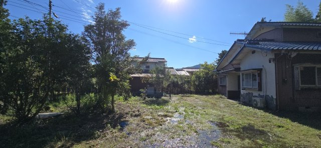 君津市鎌滝　中古戸建の庭|田舎での自給自足や民泊におすすめ