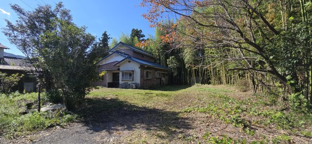 君津市鎌滝　中古戸建の庭|お庭が広く家庭菜園やドッグランにもおすすめ