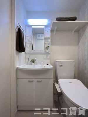【独立洗面台】 | 中野ニューメゾンピア | 別号室イメージの為、現状を優先致します。