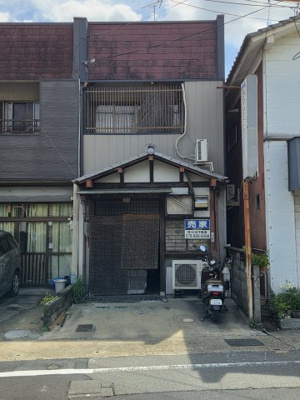 【外観】 | 山科区西野山中鳥井町　中古住宅付き店舗