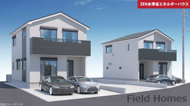 厚木市愛甲西1丁目新築戸建て　1期№2