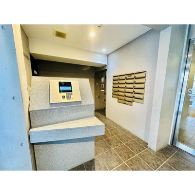 【エントランス】 | グレンパーク神楽坂 | 2024/1撮影