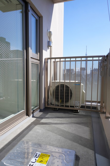 Ｂｒｉｌｌｉａ　ｉｓｔ　上野稲荷町のバルコニー|※写真は同タイプ住戸です。