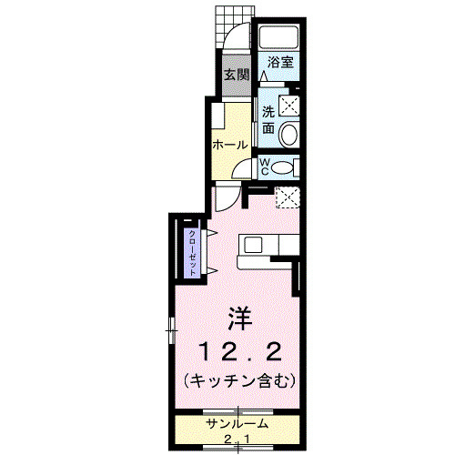 カレントⅢの間取り