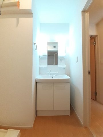 シェーン・プラッツの洗面所|脱衣スペースもあります