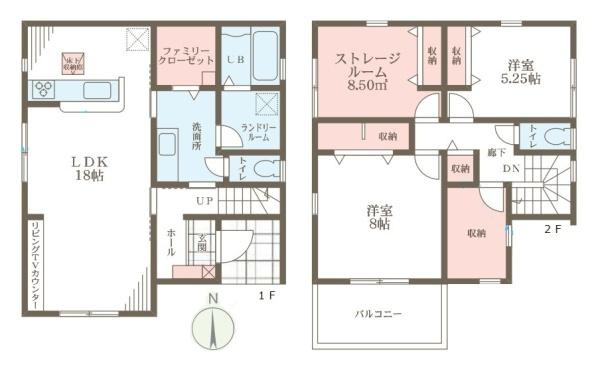リーブルガーデン結崎 ４号棟 ／新築一戸建の間取り|■令和８年１月完成予定です■