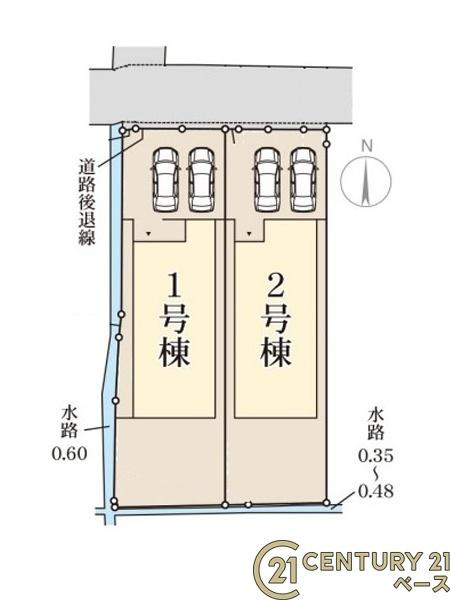 リーブルガーデン綿町 ２号棟 ／新築一戸建の区画図|■こちらの物件は２号棟です！■