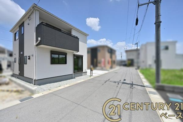 リーブルガーデン結崎 ５号棟 ／新築一戸建の前面道路含む現地写真|■現地撮影写真■小・中学校まで徒歩圏内とお子様の通学も安心！