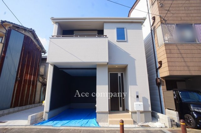 【外観】 | 東住吉区今川4丁目　【2号棟/全2棟】 | 【2号棟：2階建て♪2WAYアクセス可能です♪】ローン返済目安：月々約108181円（頭金0円、変動金利0.875％、返済期間40年、ボーナス払い無しで試算しています）