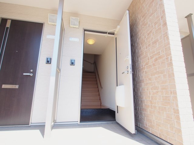 サンガーデンⅡの玄関