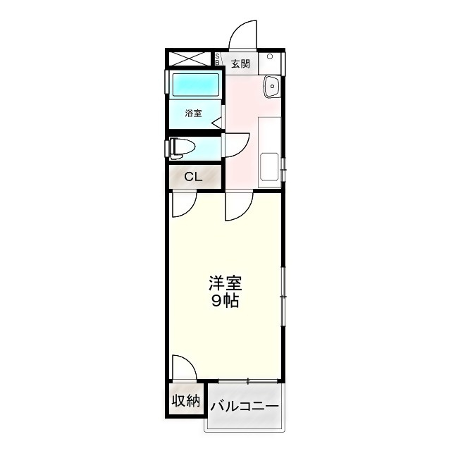 けやき館の間取り