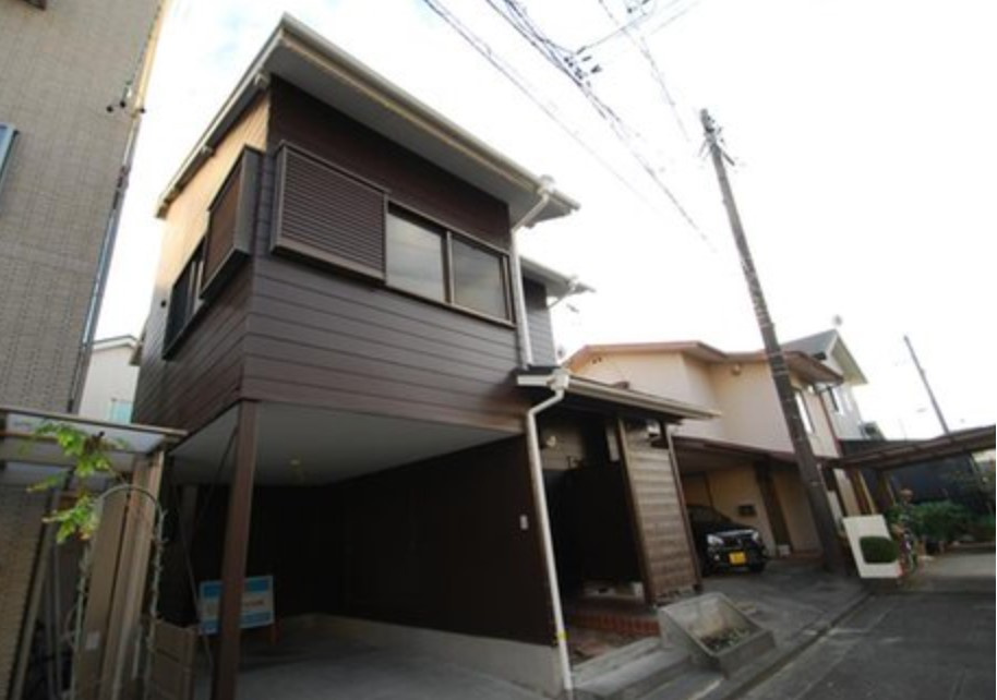 売中古戸建　静岡市葵区古庄５丁目の前面道路含む現地写真