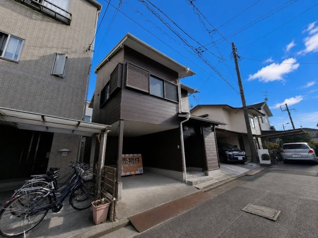 売中古戸建　静岡市葵区古庄５丁目の前面道路含む現地写真