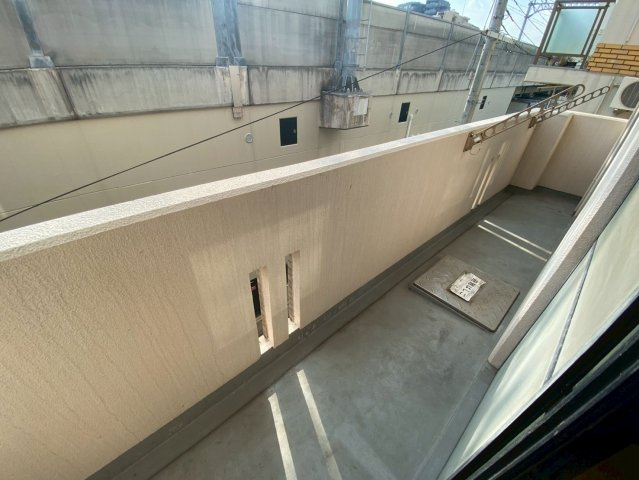 ルブニール西郷のバルコニー