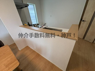 【キッチン】 | 神戸市須磨区白川台6丁目　新築戸建2号棟　仲介手数料無料！ | お料理しやすいキッチンです