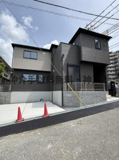 【前面道路含む現地写真】 | 神戸市須磨区白川台6丁目　新築戸建2号棟　仲介手数料無料！ | 前面道路含む現地写真です