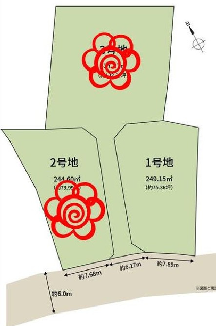 小山市粟宮　売土地1号地