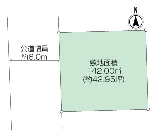 光風台古家付き土地の画像
