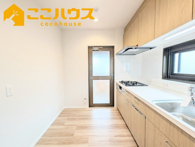 ライオンズマンション真志喜のキッチン|家事のしやすいシステムキッチン