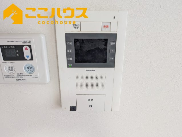 ライオンズマンション真志喜の防犯設備|録画機能付きTVインターホン