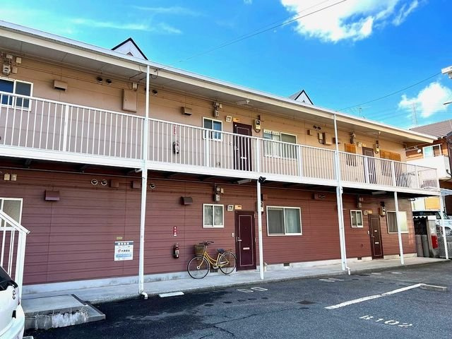 エスポワールＢの外観|外観は落ち着いています